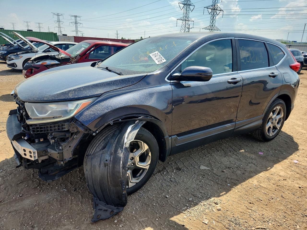 2017 HONDA CRV EXL | 5J6RW2H80HL015534 | UPCARS