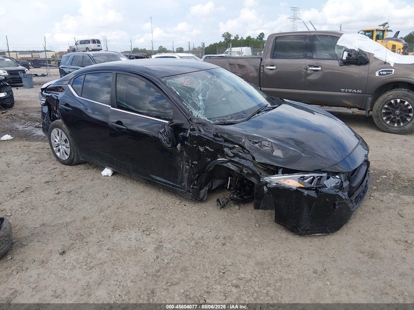 2025 NISSAN SENTRA S | 3N1AB8BV5SY369437 | UPCARS