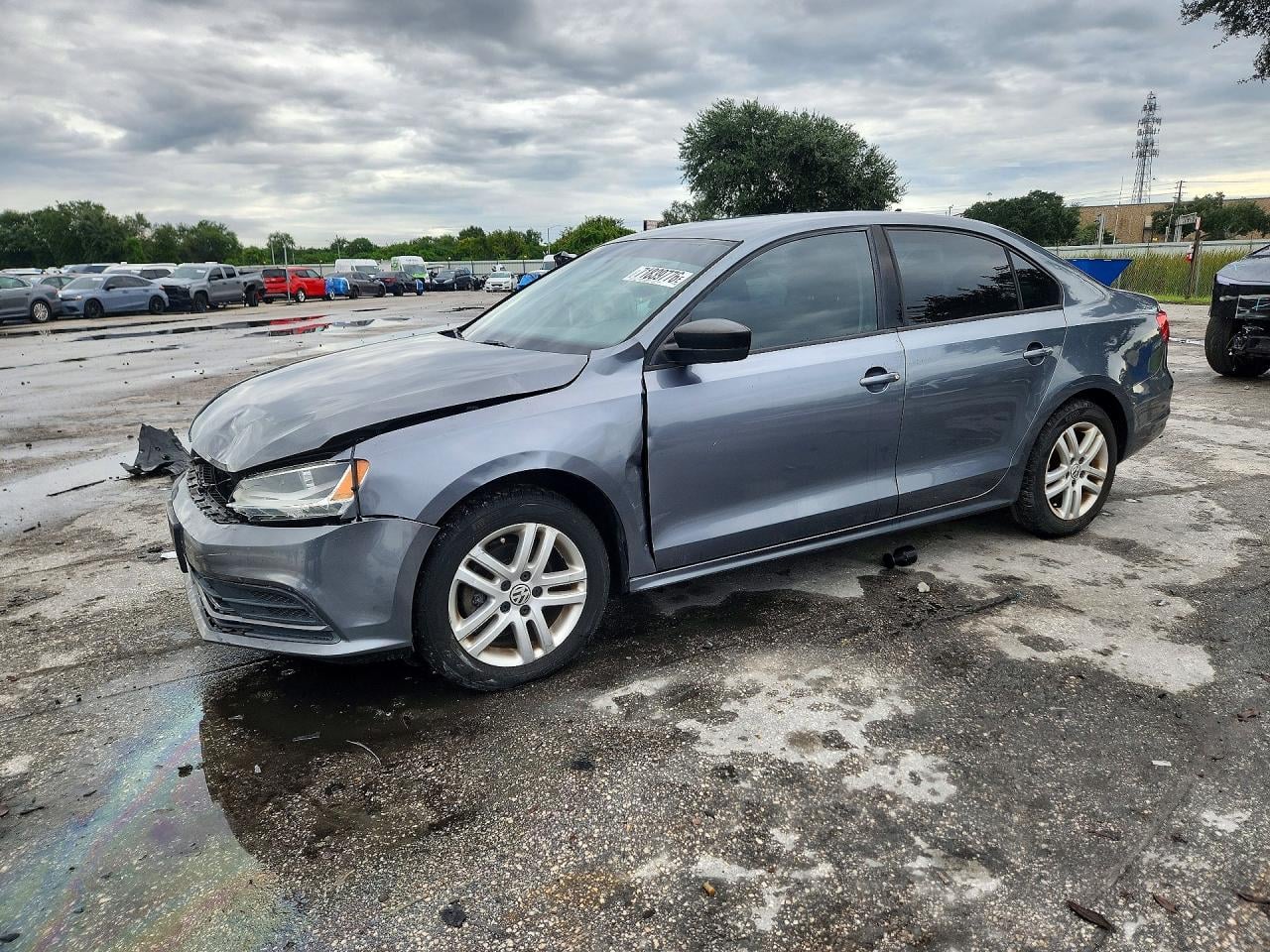 2015 VOLKSWAGEN JETTA BASE | 3VW2K7AJ4FM245843 | UPCARS