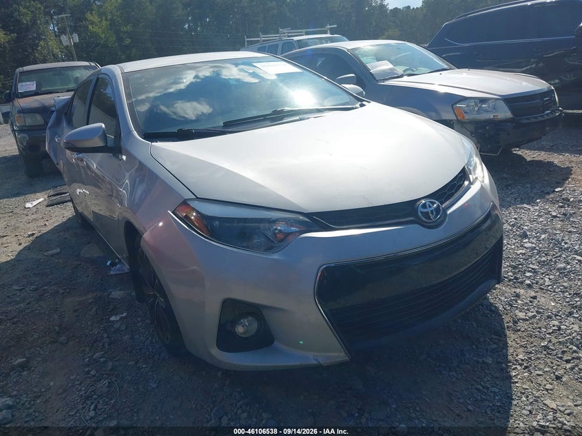 2015 TOYOTA COROLLA L | 2T1BURHE6FC368604 | UPCARS
