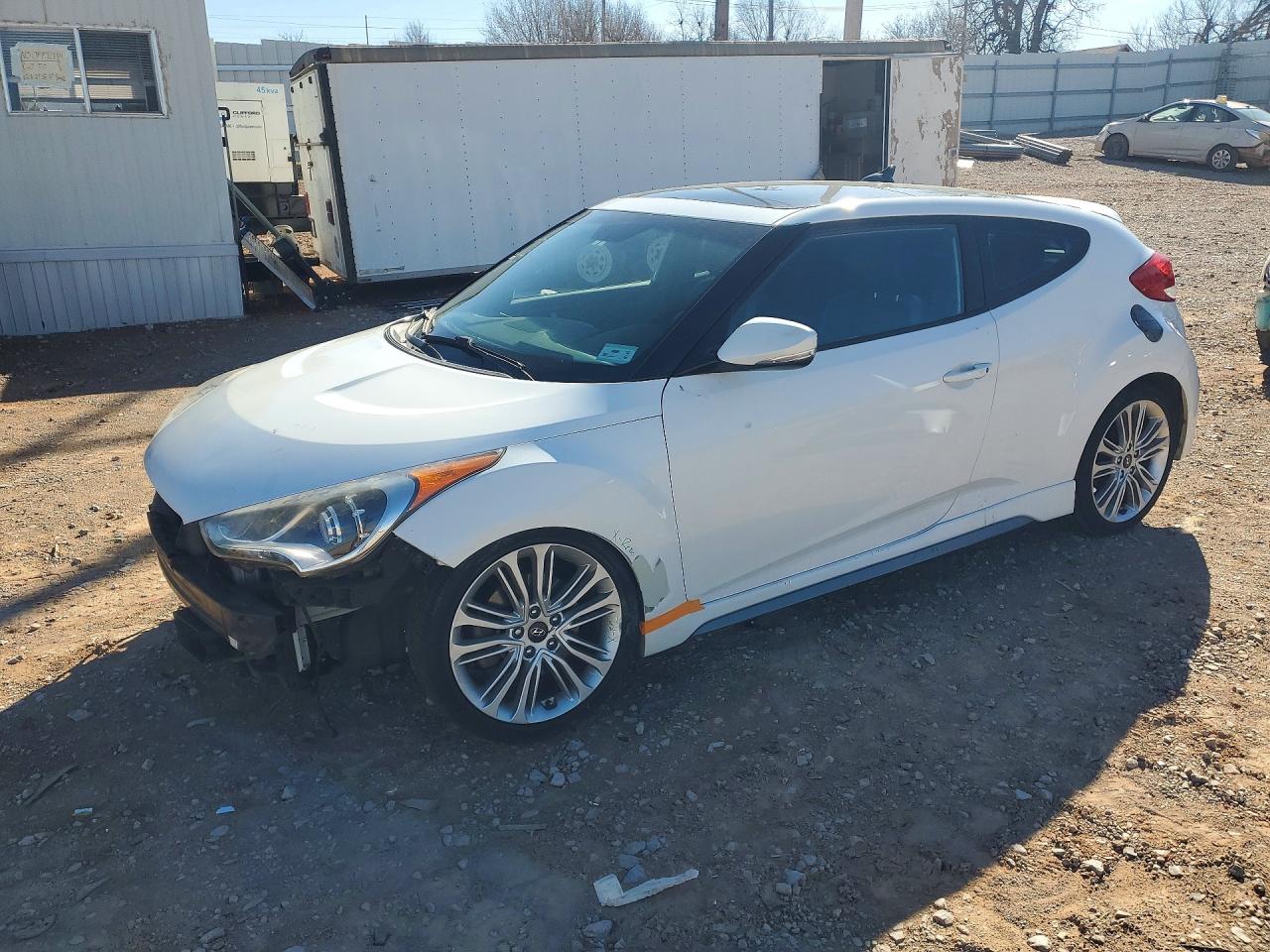 2016 HYUNDAI VELOSTER TURBO | KMHTC6AE2GU272291 | UPCARS