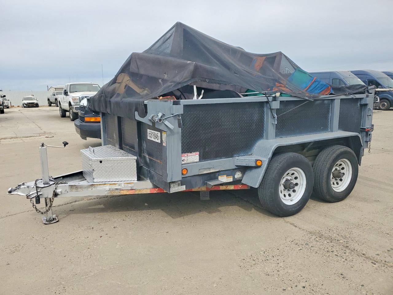 2018 FABFORM UNKNOWN EPT710 DUMP TRAILER | 58XBD1028J1000578 | UPCARS