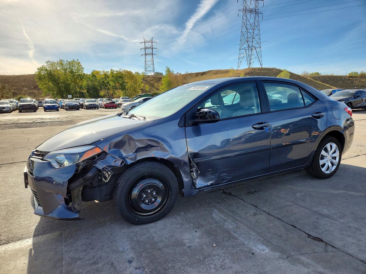 2015 TOYOTA COROLLA LE | 5YFBURHE8FP204349 | UPCARS