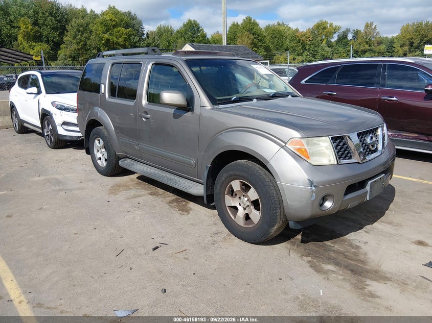 2006 NISSAN PATHFINDER SE | 5N1AR18W66C605006 | UPCARS