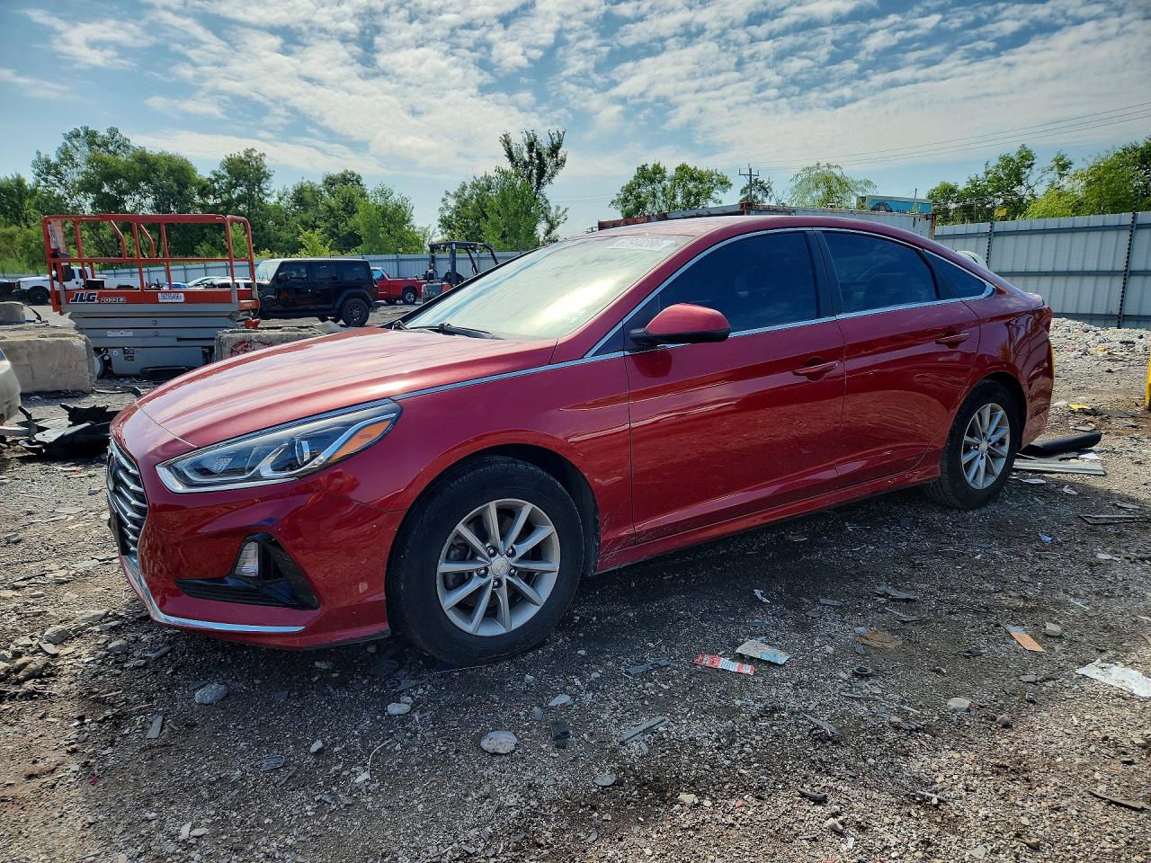 2019 HYUNDAI SONATA SE | 5NPE24AF2KH802453 | UPCARS