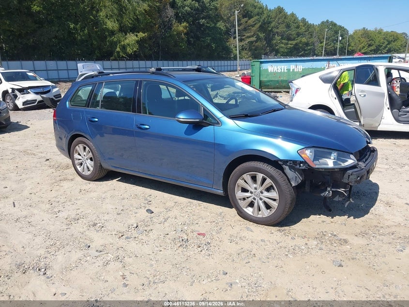 2017 VOLKSWAGEN GOLF SPORTWAGEN TSI S | 3VW017AU0HM512239 | UPCARS