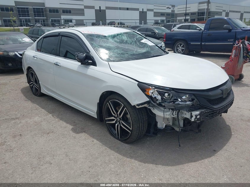 2017 HONDA ACCORD SPORT SE | 1HGCR2F10HA075674 | UPCARS
