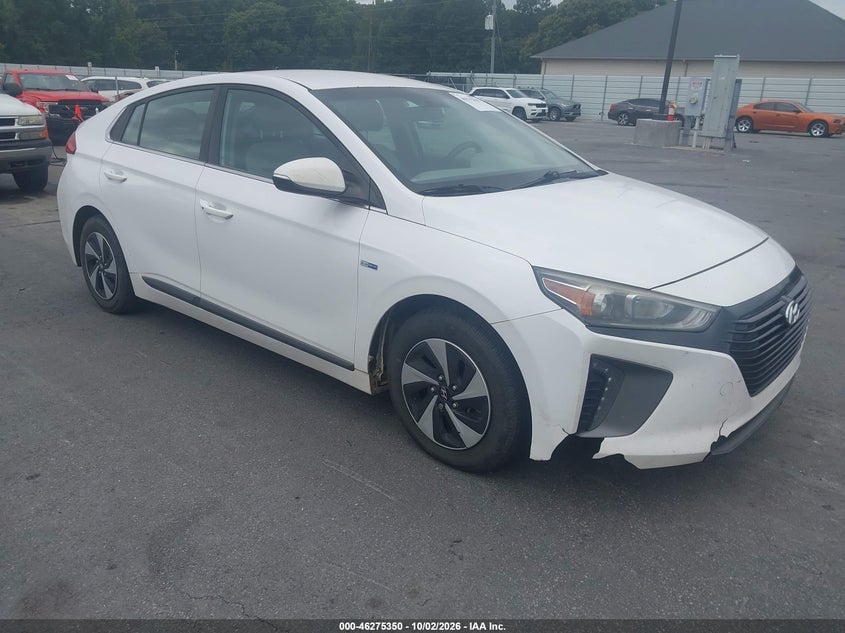 2017 HYUNDAI IONIQ HYBRID SEL | KMHC75LC0HU047461 | UPCARS