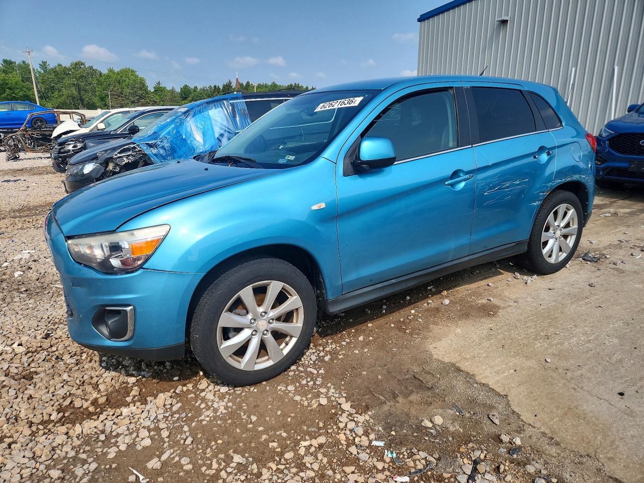 2014 MITSUBISHI OUTLANDER SE | 4A4AP4AU7EE015543 | UPCARS