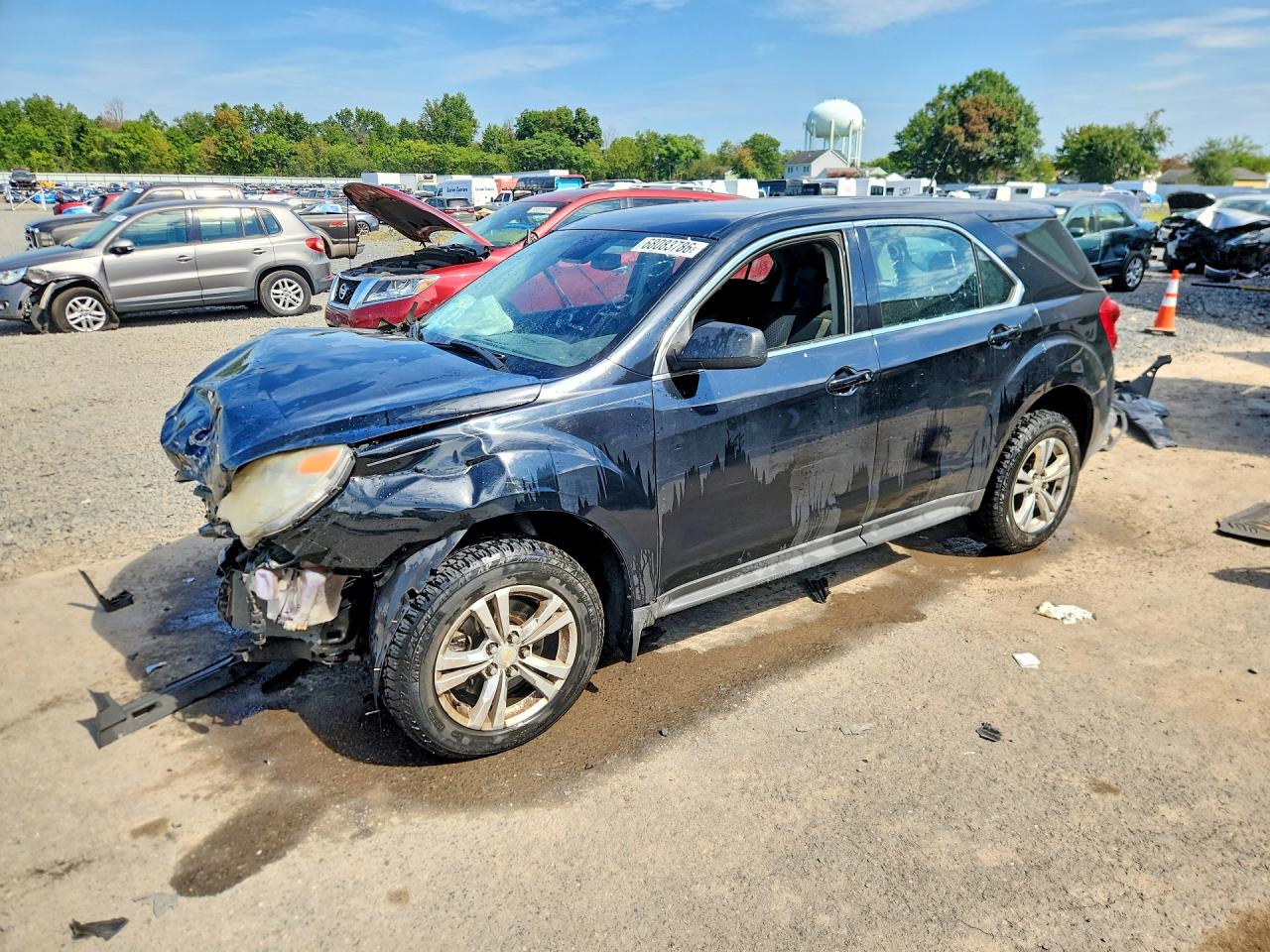 2012 CHEVROLET EQUINOX LS | 2GNALBEK8C6219213 | UPCARS