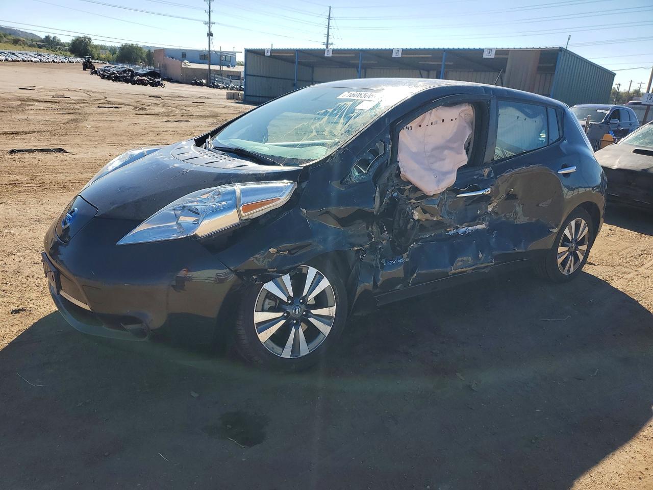 2017 NISSAN LEAF SV | 1N4BZ0CP3HC303121 | UPCARS