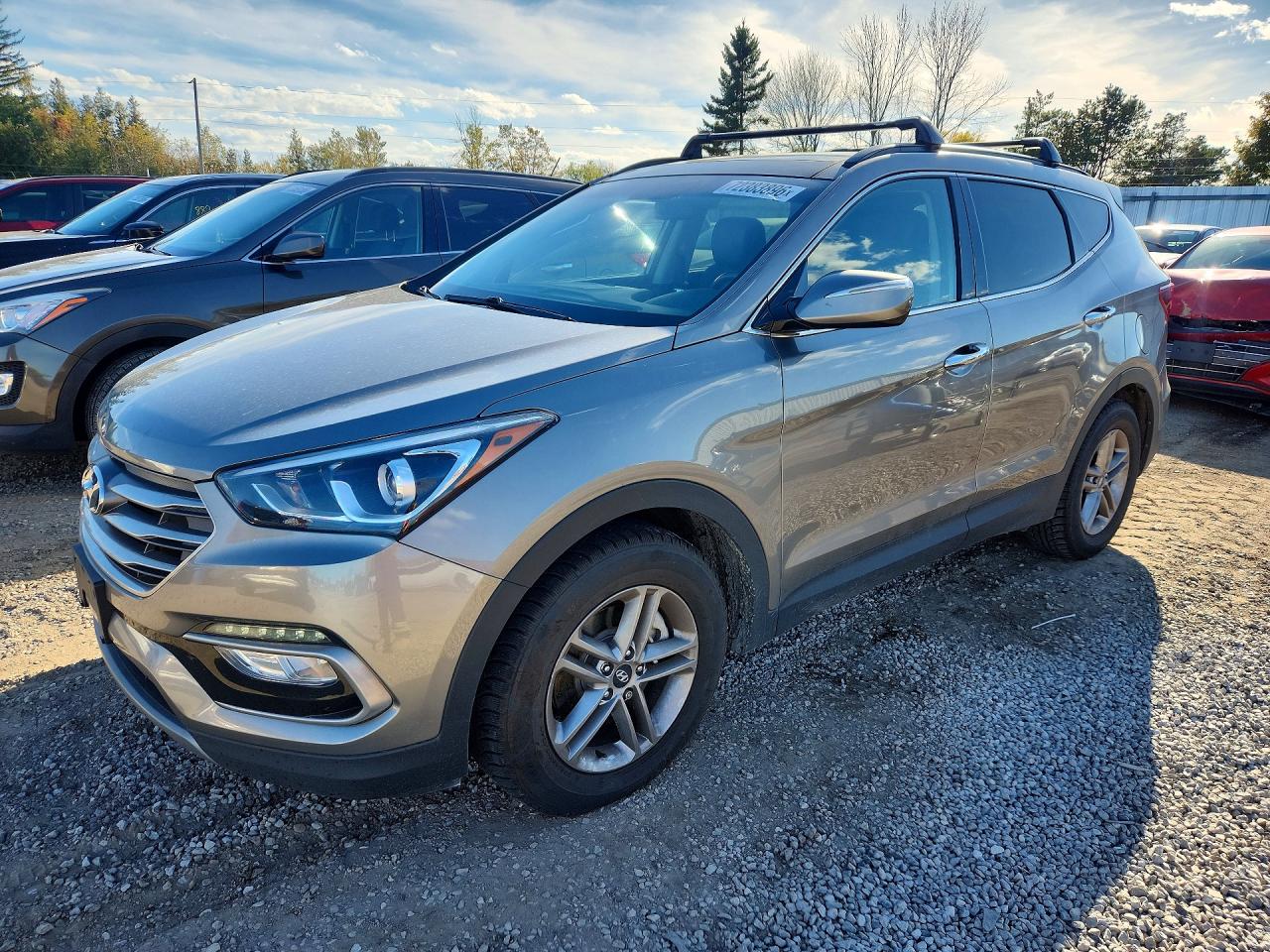 2017 HYUNDAI SANTA FE 2.4L | 5XYZUDLB6HG465131 | UPCARS