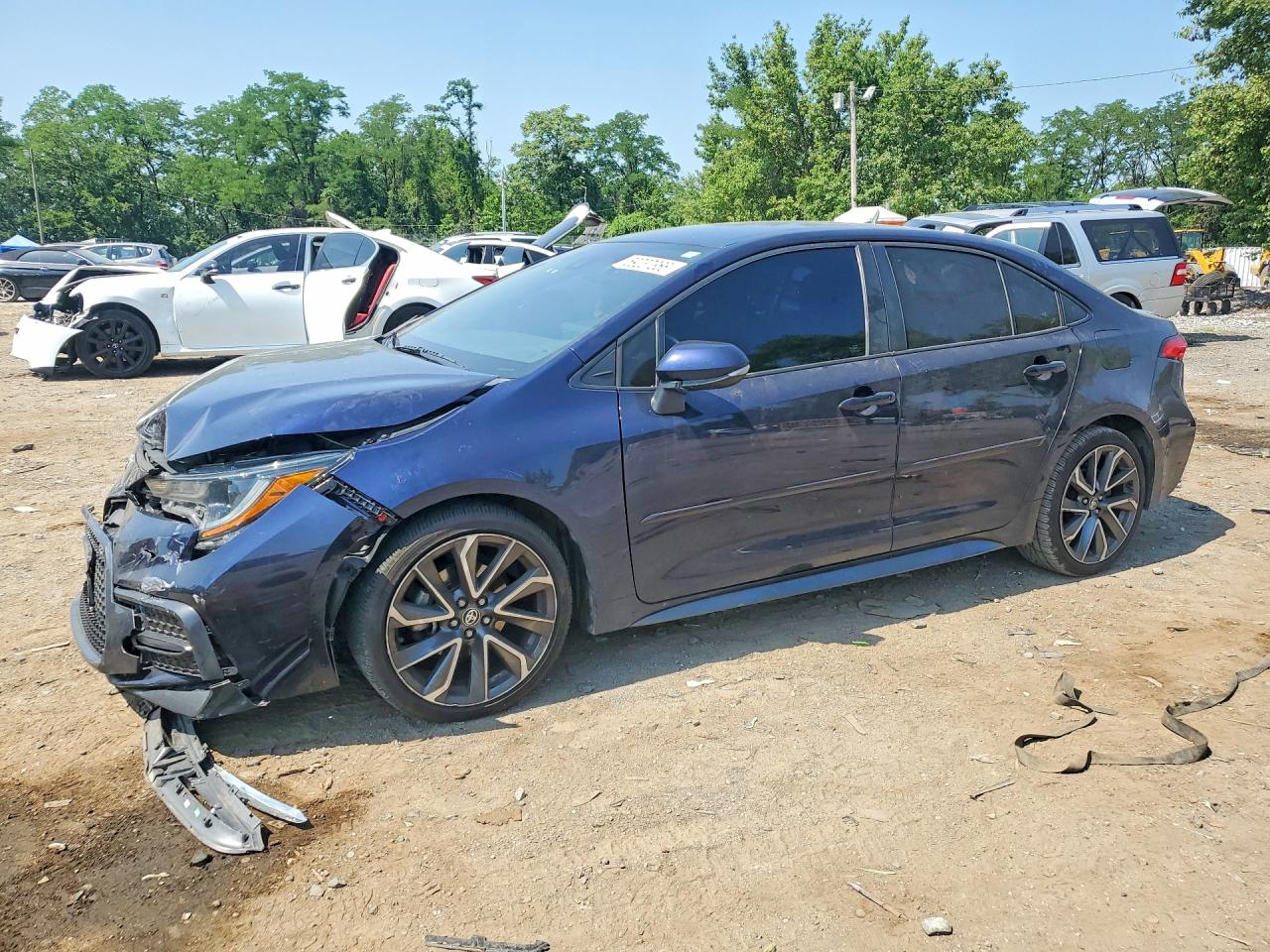 2022 TOYOTA COROLLA SE | 5YFS4MCE1NP115070 | UPCARS
