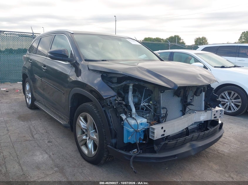2015 TOYOTA HIGHLANDER LIMITED V6 | 5TDDKRFHXFS091068 | UPCARS