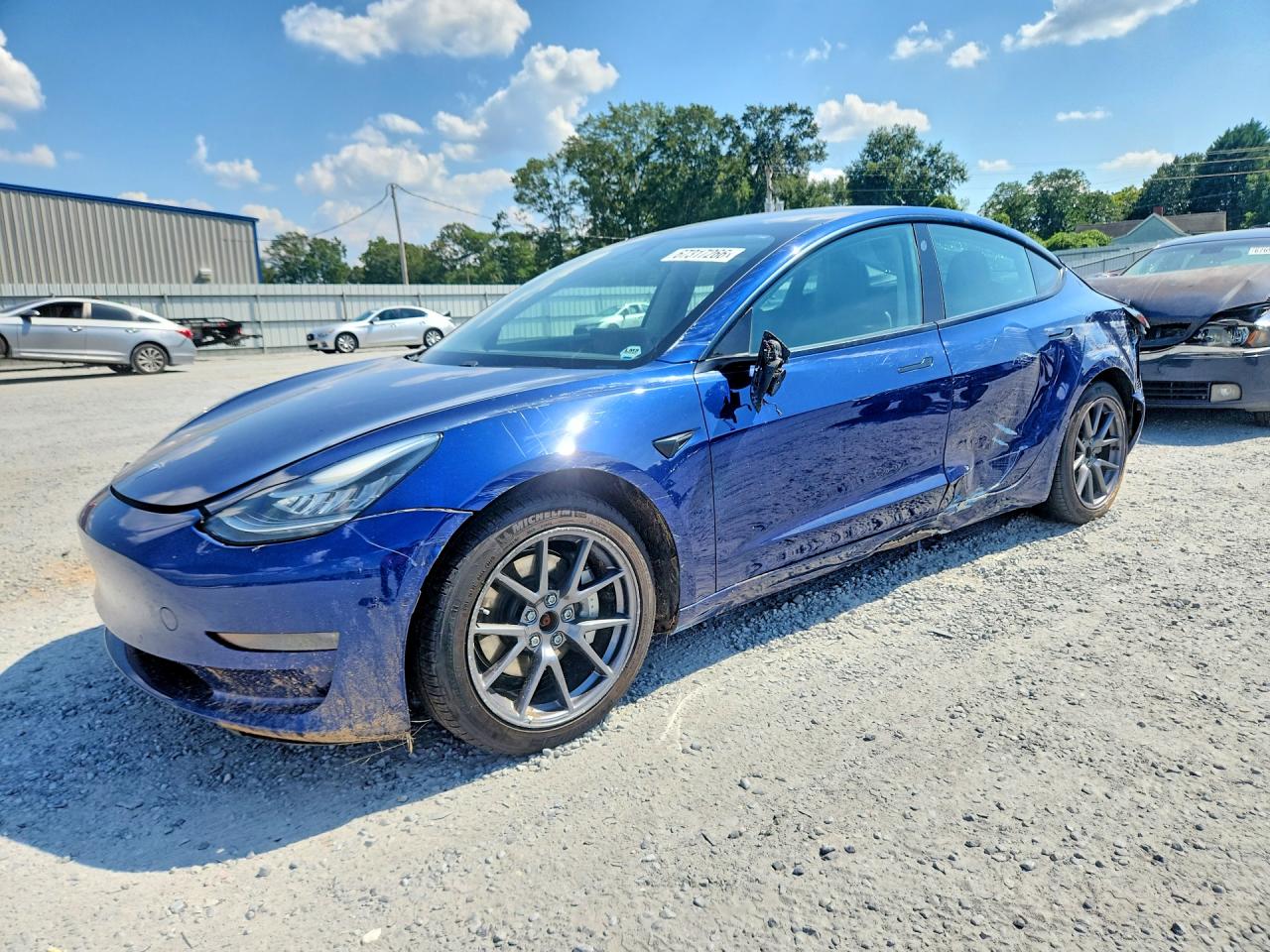 2021 TESLA MODEL 3 | 5YJ3E1EB5MF836828 | UPCARS