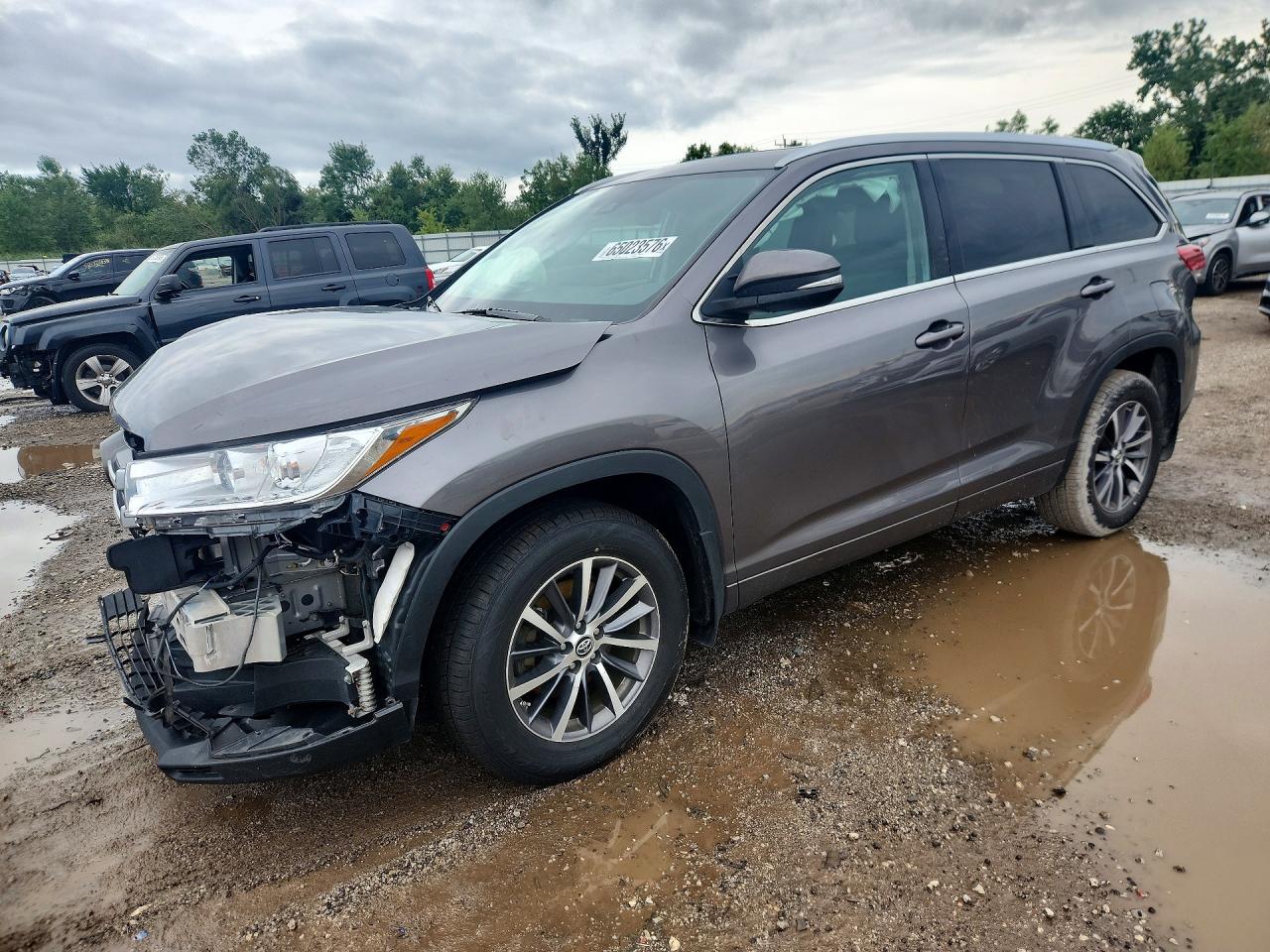 2018 TOYOTA HIGHLANDER XLE | 5TDJZRFH3JS531235 | UPCARS