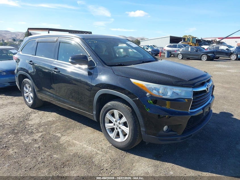 2015 TOYOTA HIGHLANDER XLE V6 | 5TDKKRFH3FS065516 | UPCARS