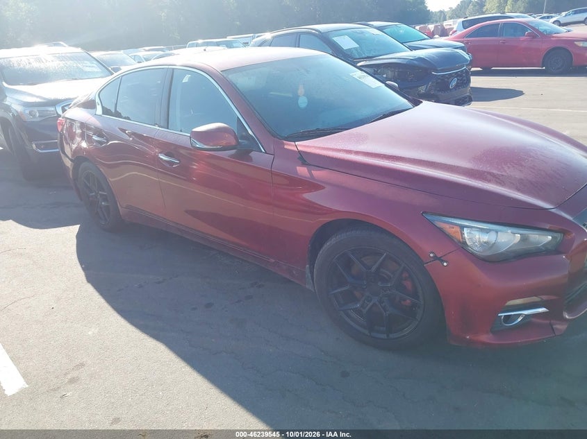 2014 INFINITI Q50 PREMIUM | JN1BV7AR2EM682897 | UPCARS