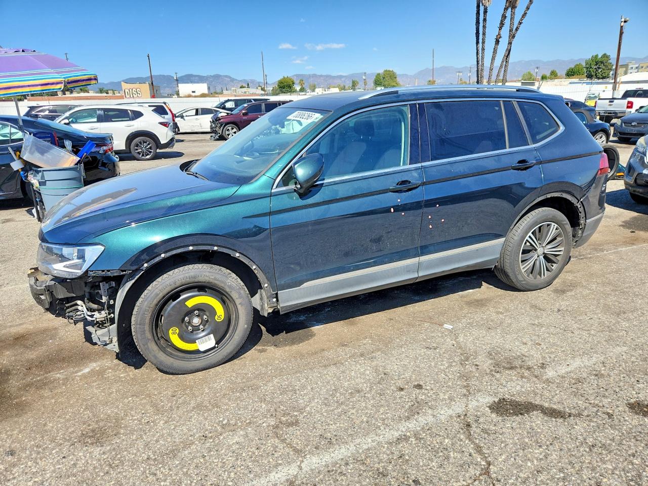 2018 VOLKSWAGEN TIGUAN SE | 3VV2B7AX7JM162943 | UPCARS