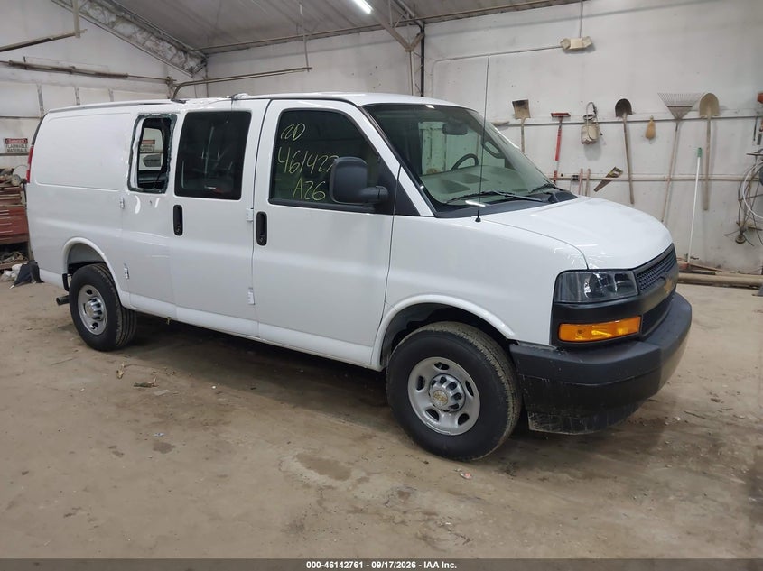 2026 CHEVROLET EXPRESS CARGO 2500 REGULAR WHEELBASE, WT, RWD | 1GCWGAFP3T1283718 | UPCARS