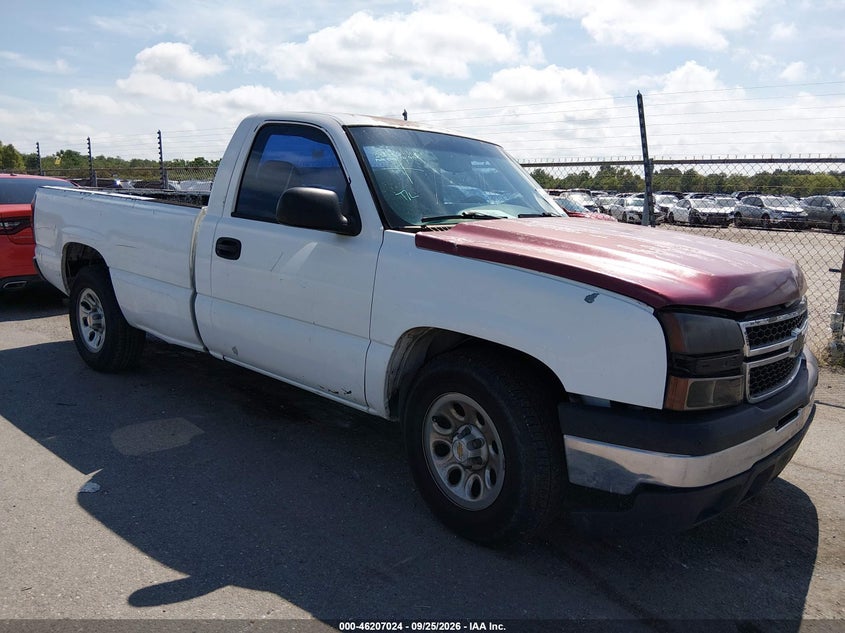 2006 CHEVROLET SILVERADO 1500 WORK TRUCK | 3GCEC14X96G147447 | UPCARS