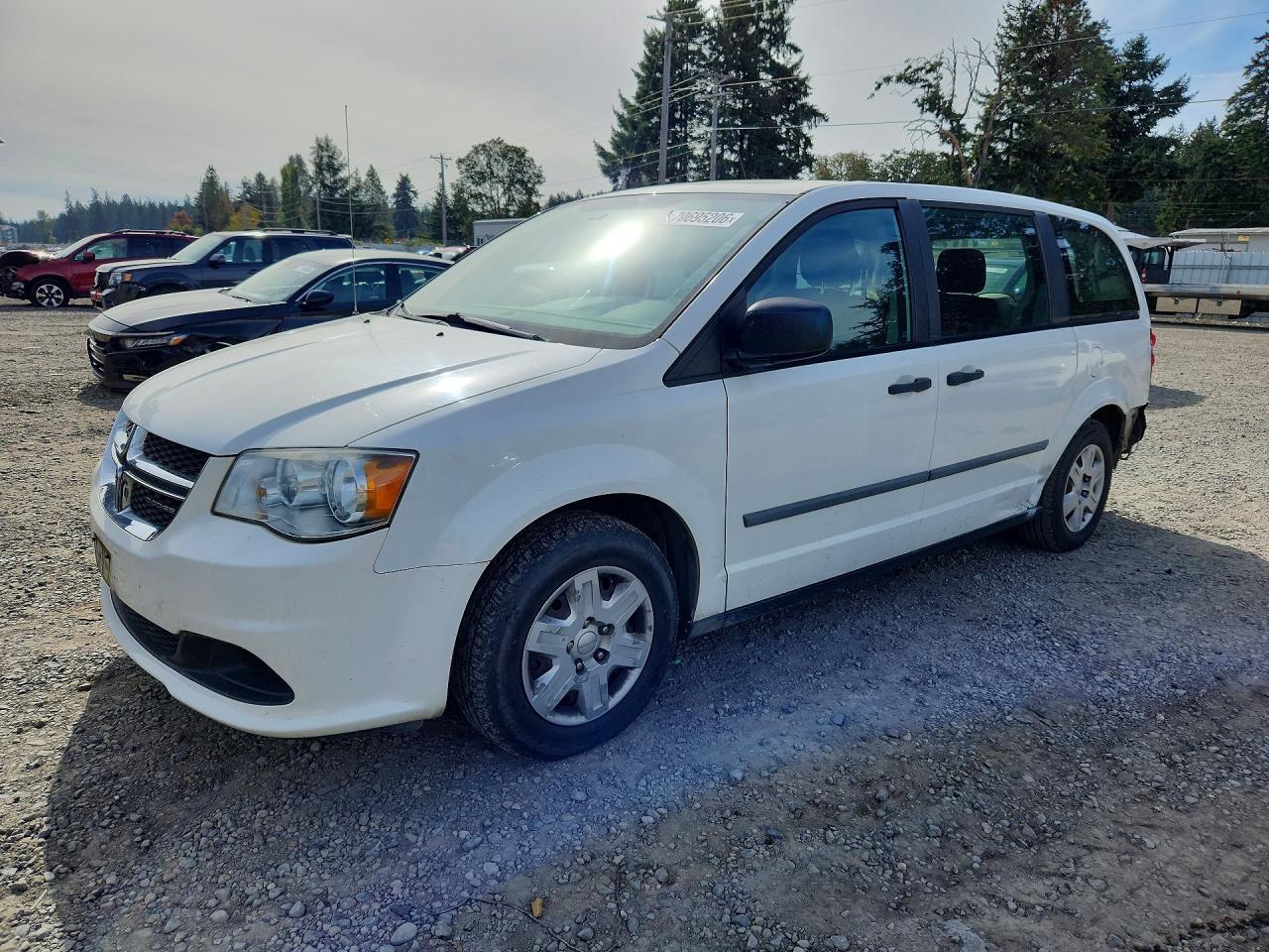2012 DODGE CARAVAN SE | 2C4RDGBG9CR191474 | UPCARS
