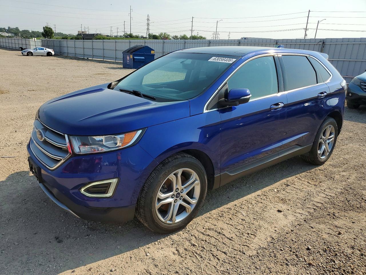 2015 FORD EDGE TITANIUM | 2FMTK4K98FBB54985 | UPCARS