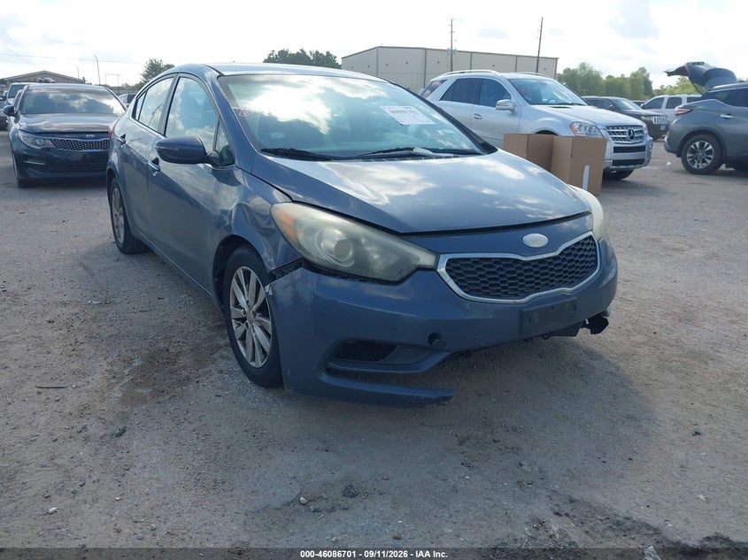 2014 KIA FORT EX | KNAFX4A82E5046230 | UPCARS
