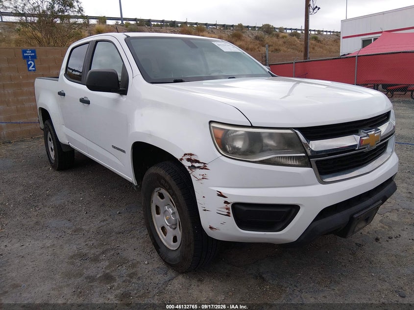 2016 CHEVROLET COLORADO WT | 1GCGSBEA7G1309264 | UPCARS