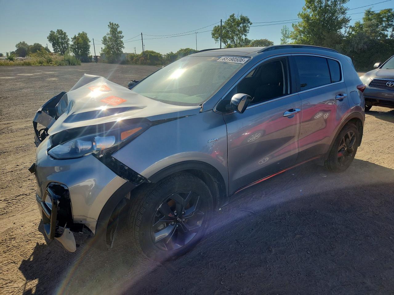 2022 KIA SPORTAG EX | KNDPNCAC9N7974150 | UPCARS