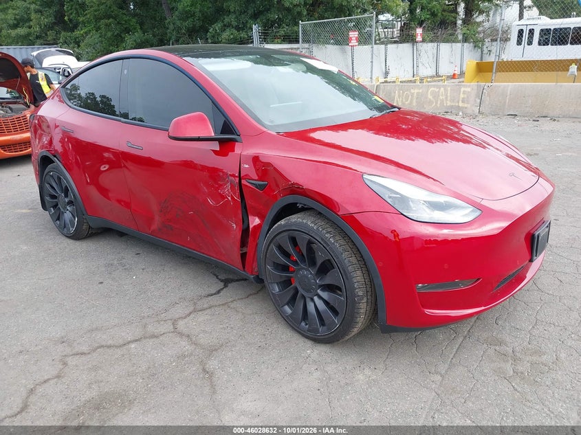 2022 TESLA MODEL Y PERFORMANCE DUAL MOTOR ALL-WHEEL DRIVE | 7SAYGDEF2NF391117 | UPCARS
