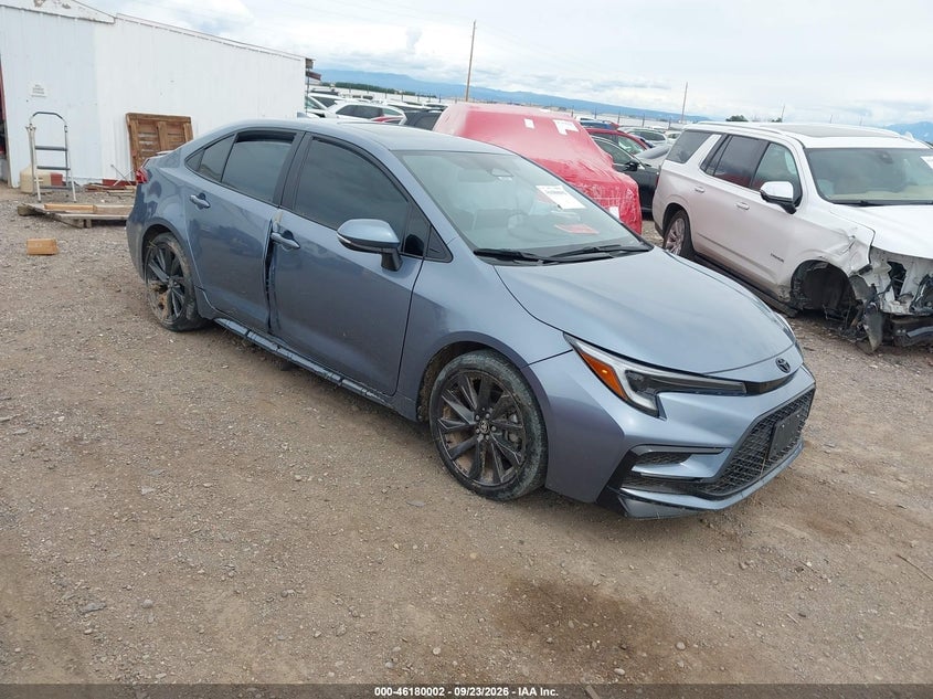 2025 TOYOTA COROLLA XSE | 5YFT4MCE8SP230572 | UPCARS