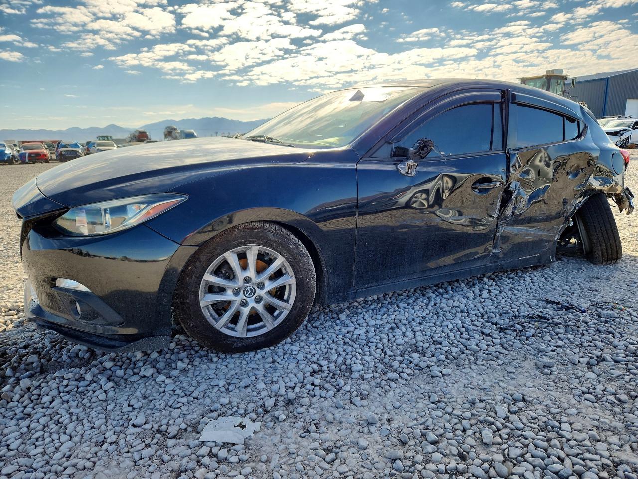 2015 MAZDA 3 GRAND TOURING | JM1BM1M78F1234058 | UPCARS