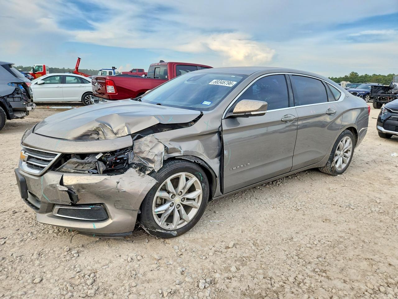 2017 CHEVROLET IMPALA LT | 2G1105S38H9145919 | UPCARS