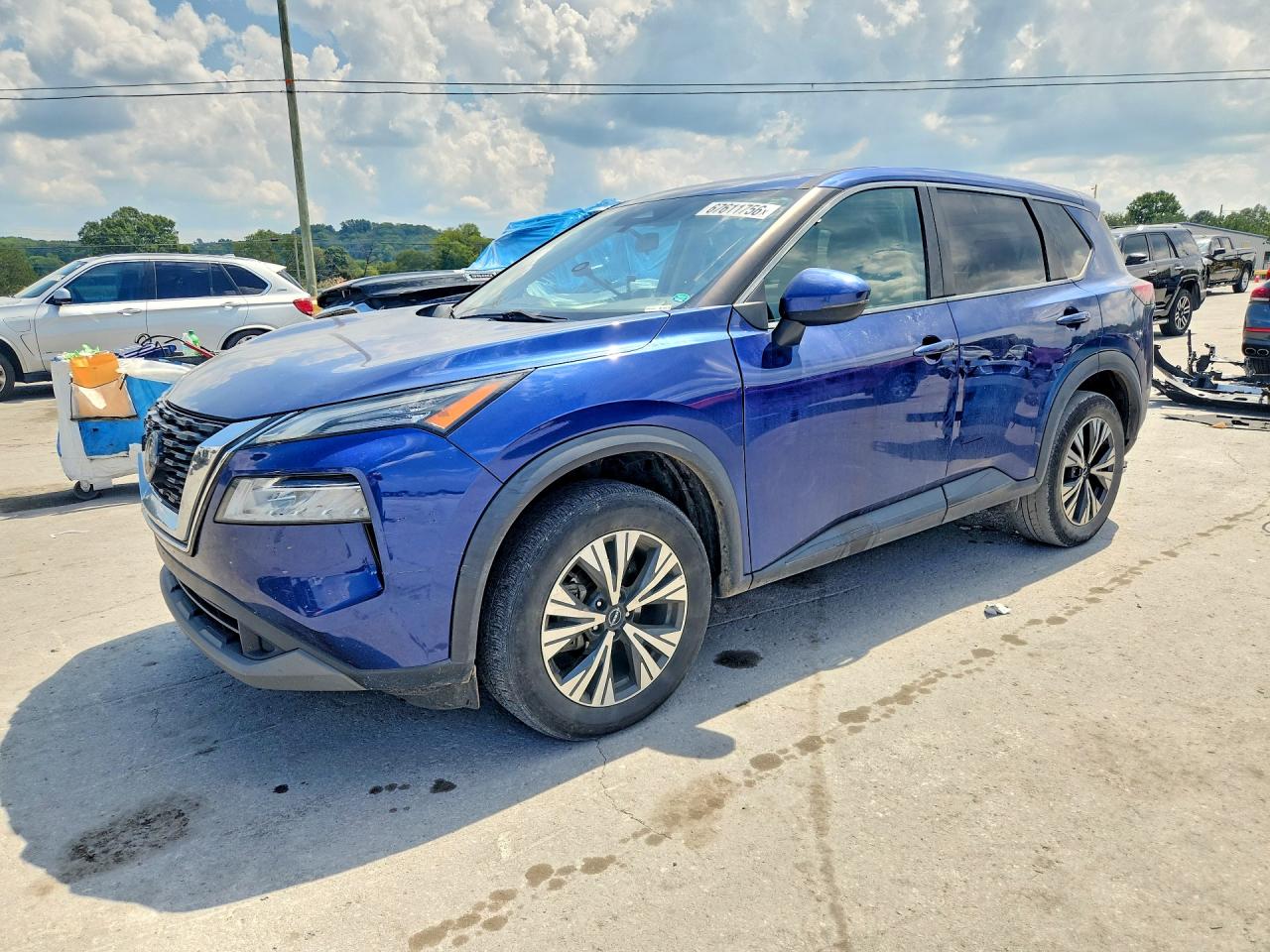 2022 NISSAN ROGUE SV | 5N1BT3BB0NC702353 | UPCARS