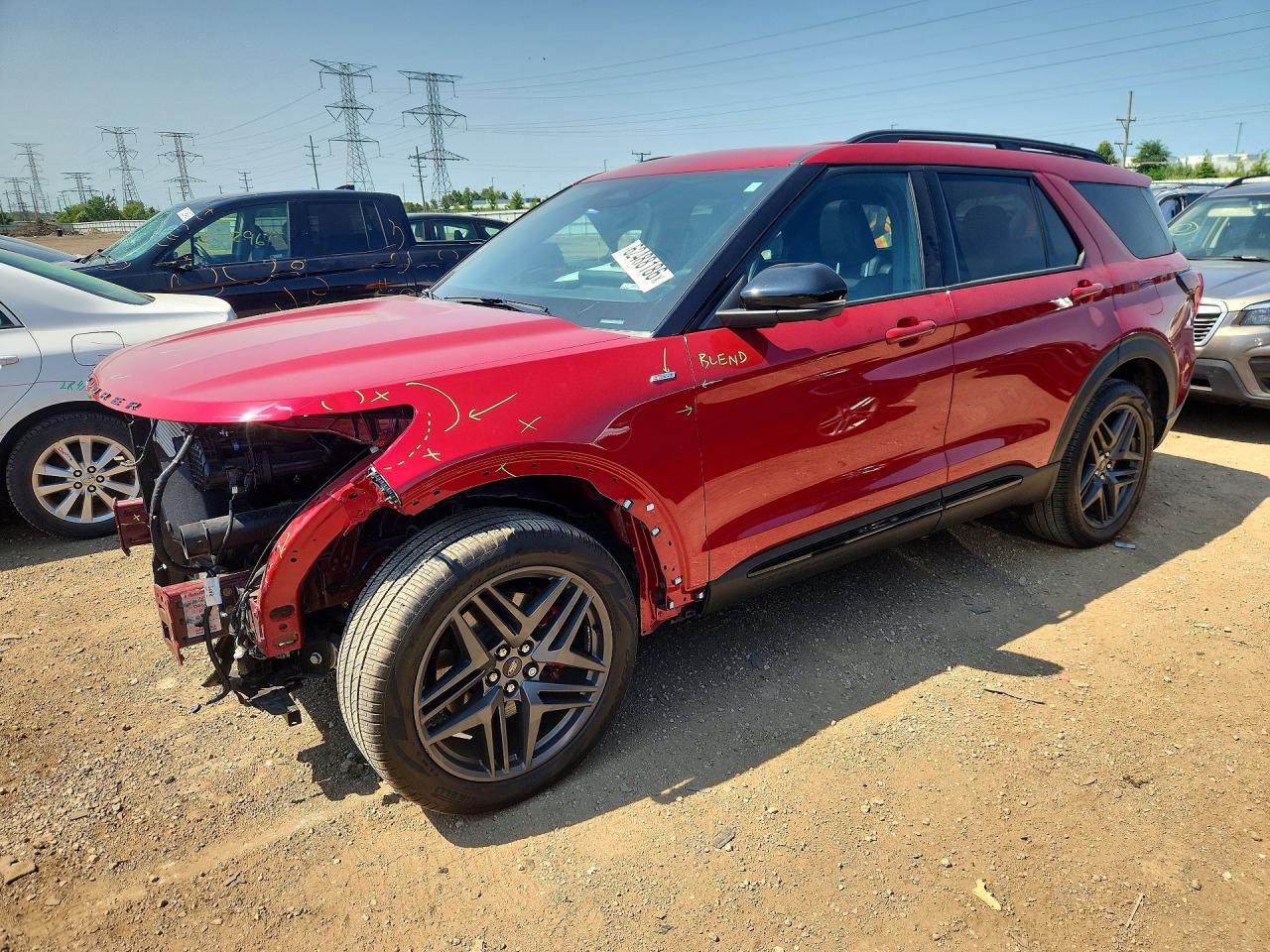 2026 FORD EXPLORER ST-LINE | 1FMUK8KH9TGA22311 | UPCARS