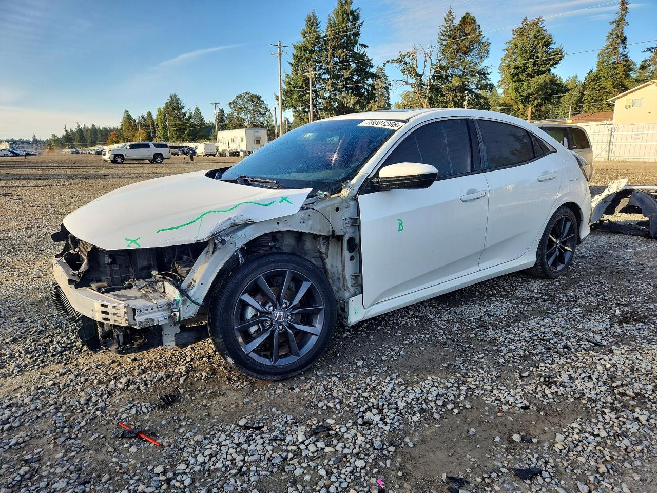 2021 HONDA CIVIC EX | SHHFK7H6XMU405679 | UPCARS
