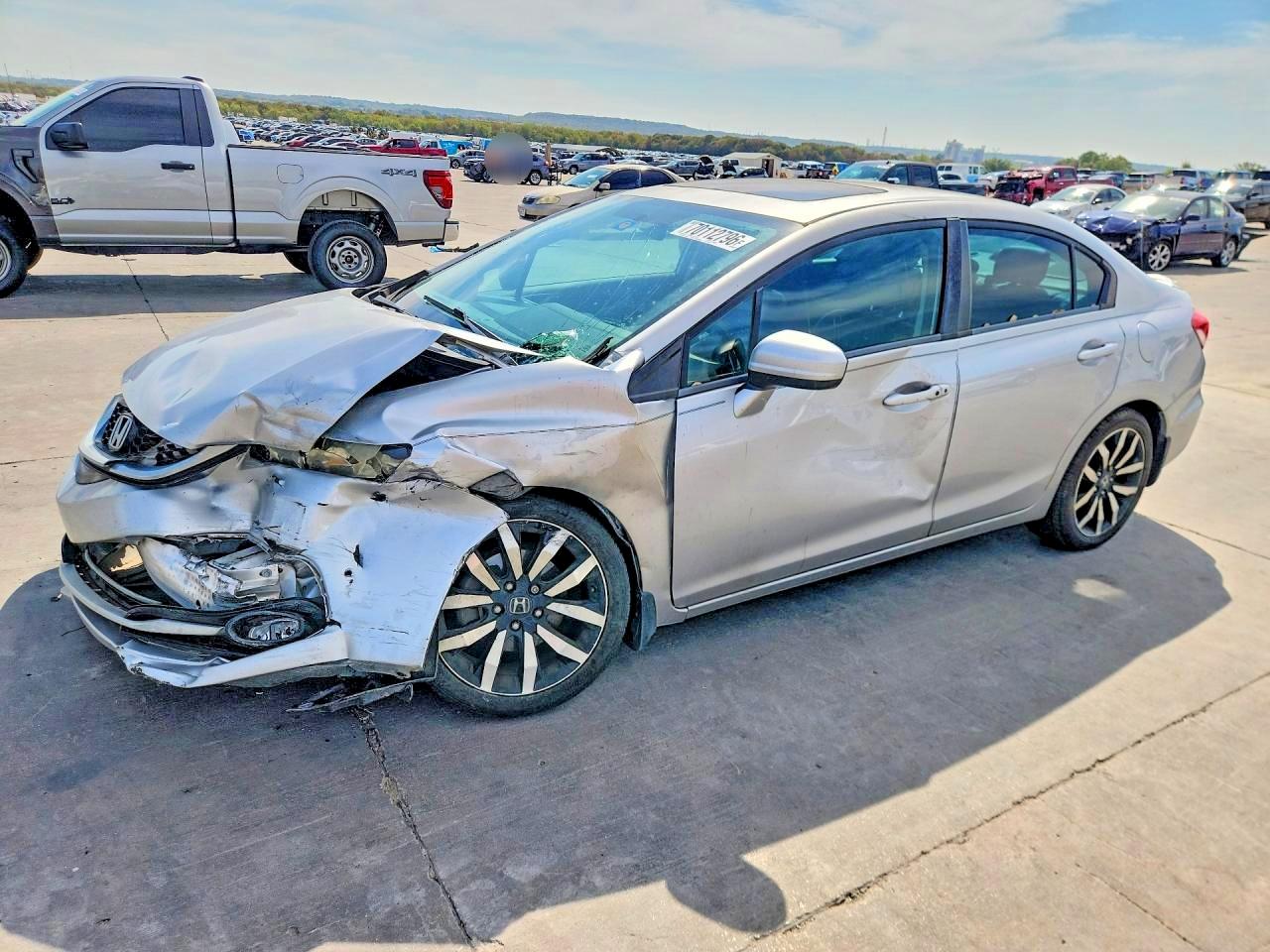 2014 HONDA CIVIC EXL | 19XFB2F98EE078899 | UPCARS