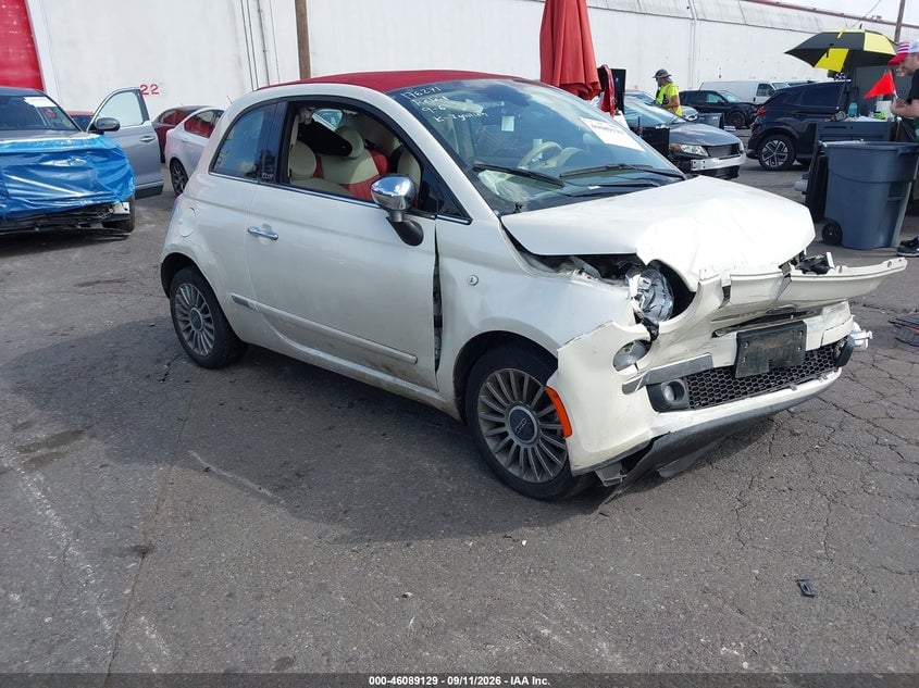 2012 FIAT 500C LOUNGE | 3C3CFFER7CT189005 | UPCARS