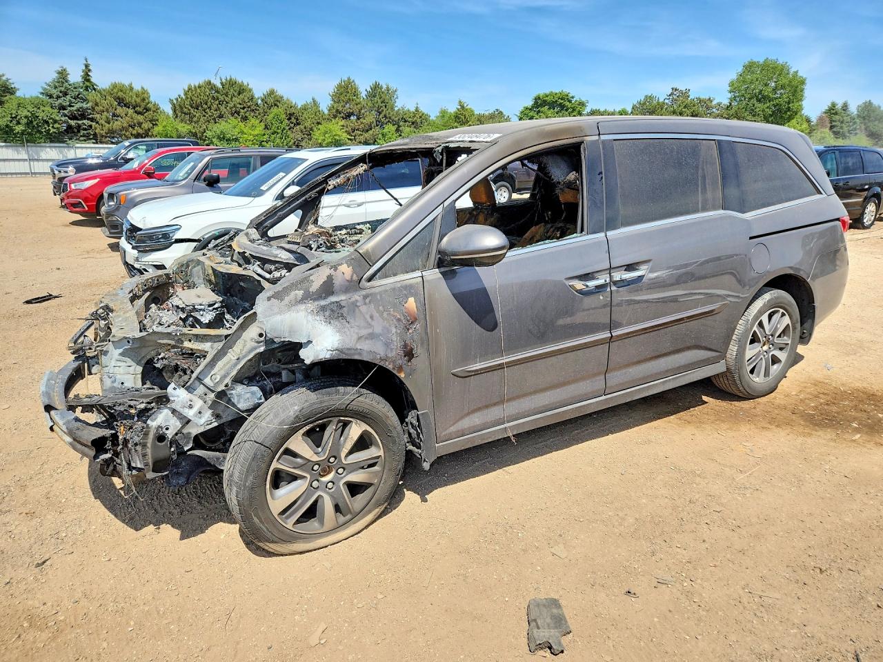 2015 HONDA ODYSSEY TOURING | 5FNRL5H95FB094708 | UPCARS