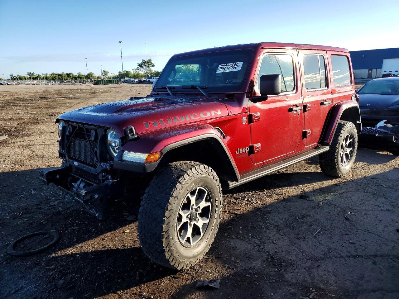 2021 JEEP WRANGLE RUBICON | 1C4HJXFG9MW726021 | UPCARS