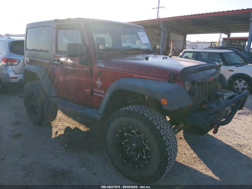 2012 JEEP WRANGLER SPORT | 1C4AJWAG7CL256445 | UPCARS