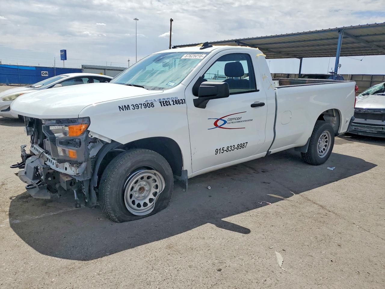 2024 CHEVROLET SILVERADO C1500 | 3GCNAAEK2RG259410 | UPCARS