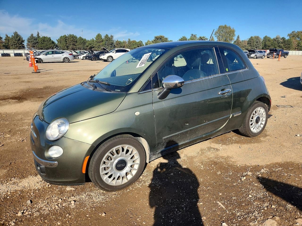 2013 FIAT 500 LOUNGE | 3C3CFFCR2DT515524 | UPCARS