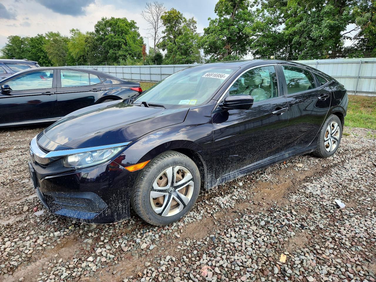 2016 HONDA CIVIC LX | 19XFC2F55GE216265 | UPCARS