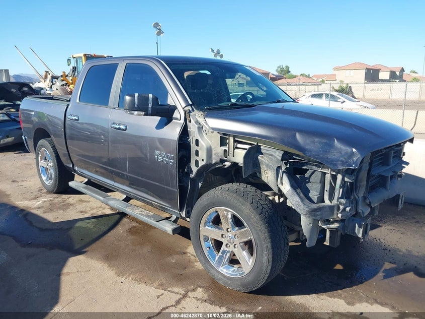 2017 RAM 1500 BIG HORN  4X2 5'7 BOX | 1C6RR6LT1HS864214 | UPCARS