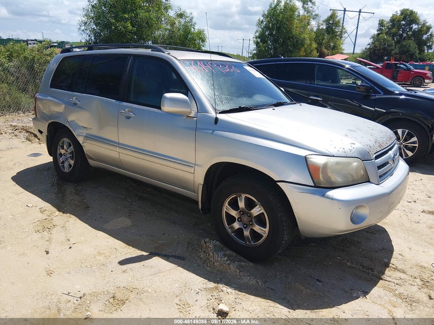 2005 TOYOTA HIGHLANDER V6 | JTEDP21A650064367 | UPCARS