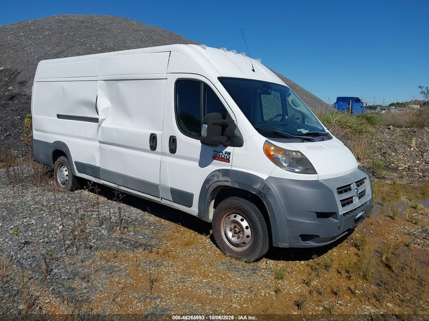 2017 RAM PROMASTER 3500 CARGO VAN HIGH ROOF 159 WB EXT | 3C6URVJGXHE551238 | UPCARS