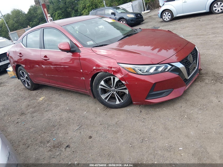 2021 NISSAN SENTRA SV XTRONIC CVT | 3N1AB8CV6MY252001 | UPCARS