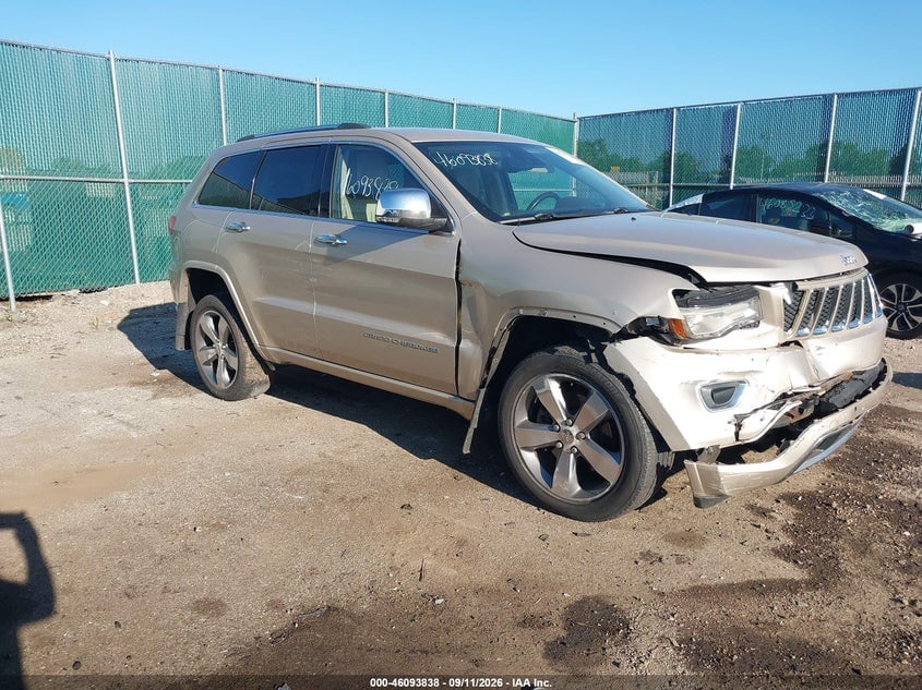 2014 JEEP GRAND CHEROKEE OVERLAND | 1C4RJFCT8EC148884 | UPCARS